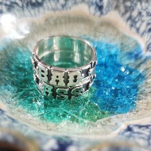 Bad A** Stacker Ring Set- Size 6 Best Friend/Mother/Daughter Rings-Business Part